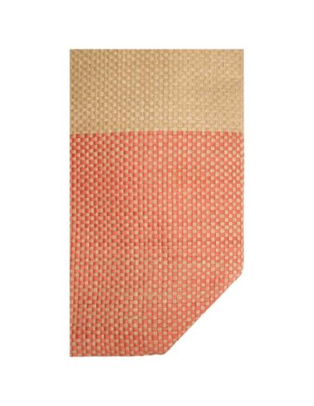 Bolso tote grande de papel de paja Rhythm con cremallera, 21 l N23651031