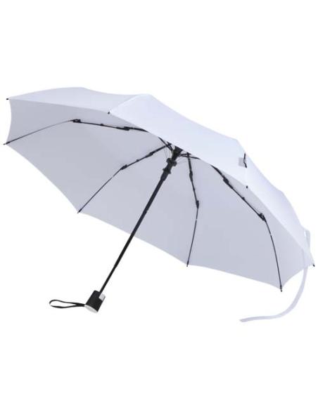 Paraguas Agnes de 53 cm, plegable y con apertura automática, fabricado en RPET N10751031
