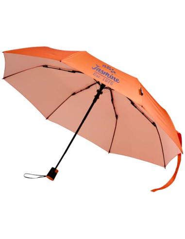 Paraguas Agnes de 53 cm, plegable y con apertura automática, fabricado en RPET N13751031