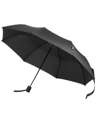 Paraguas Agnes de 53 cm, plegable y con apertura automática, fabricado en RPET N09751031