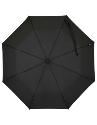 Paraguas Agnes de 53 cm, plegable y con apertura automática, fabricado en RPET N09751031