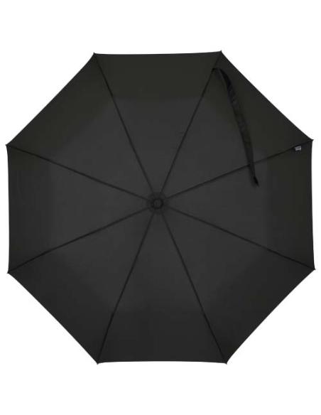 Paraguas Agnes de 53 cm, plegable y con apertura automática, fabricado en RPET N09751031
