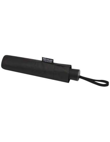 Paraguas Agnes de 53 cm, plegable y con apertura automática, fabricado en RPET N09751031