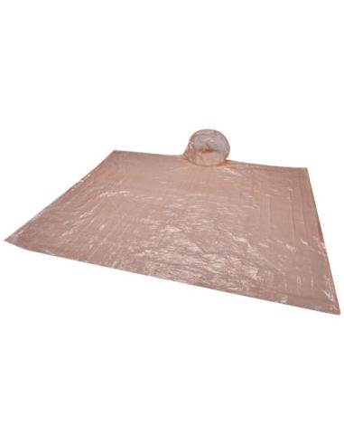 Poncho antiniebla en un envase redondo de plástico con mosquetón N13461031