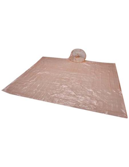 Poncho antiniebla en un envase redondo de plástico con mosquetón N13461031