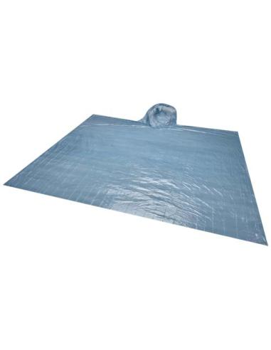 Poncho antiniebla en un envase redondo de plástico con mosquetón N35461031