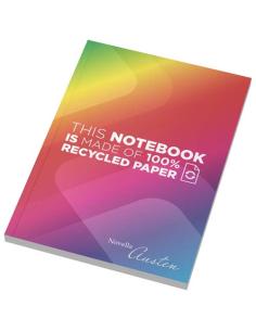 Cuaderno Novella Austen, tamaño A5, tapa blanda y papel reciclado - 100 hojas rayadas N10019012