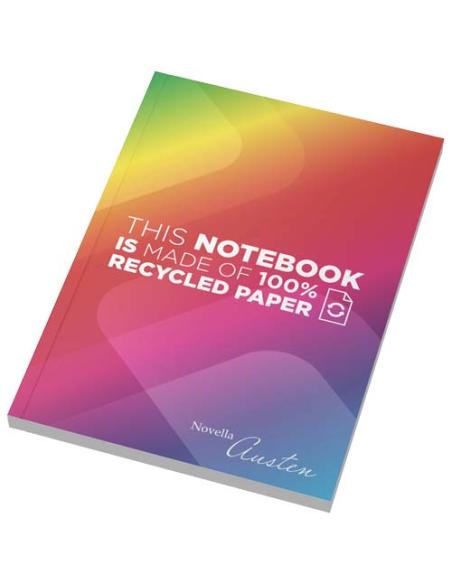 Cuaderno Novella Austen, tamaño A5, tapa blanda y papel reciclado - 100 hojas rayadas N10019012