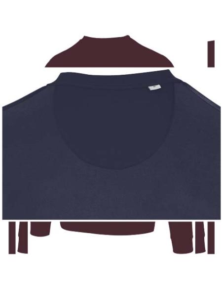 Jersey de cuello redondo de material reciclado orgánico con certificado OCS unisex de 280 g/m² Jasper N05516593