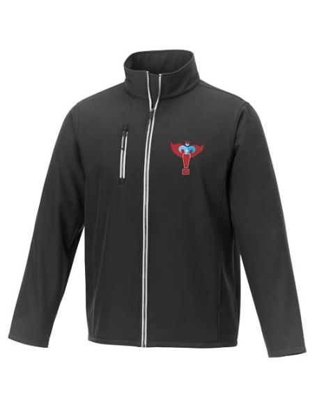 Chaqueta softshell reciclada GRS para hombre de Orion N00987593