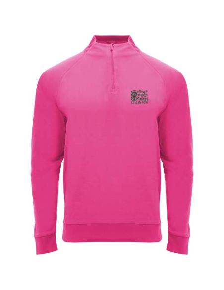 Sudadera infantil de manga larga con cremallera 1/4 de 200 g/m² Epiro NDP45111K