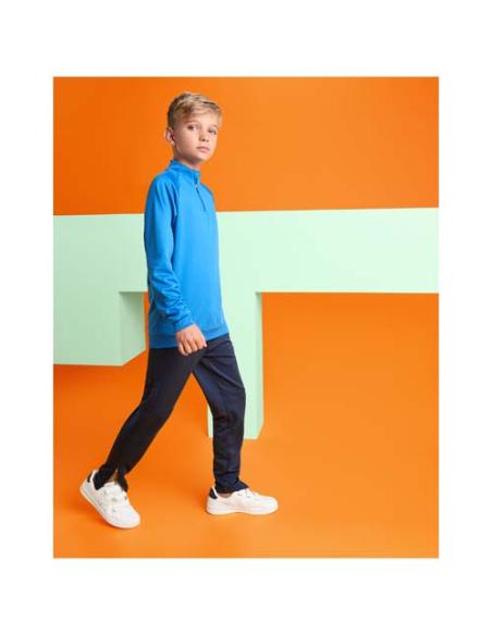 Sudadera infantil de manga larga con cremallera 1/4 de 200 g/m² Epiro ND4C5111K