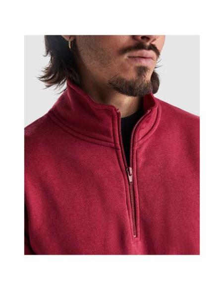 Sudadera con media cremallera de 280 g/m² Aneto N0P29011R