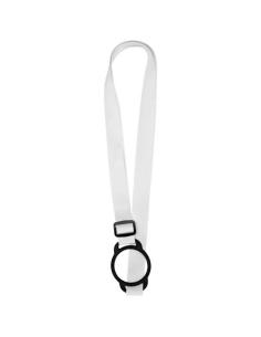 Cordón de sublimación Lior RPET con pulsera de silicona N10301LP1 2