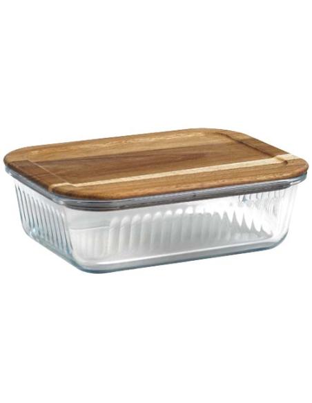 Fiambrera Citizen Green Purlunch de 1000 ml de vidrio de borosilicato N10650ZP1