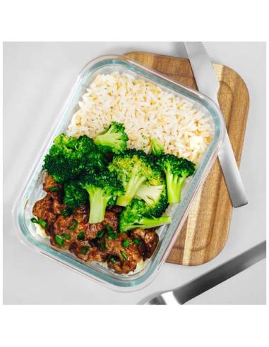 Fiambrera Citizen Green Purlunch de 1000 ml de vidrio de borosilicato N10650ZP1