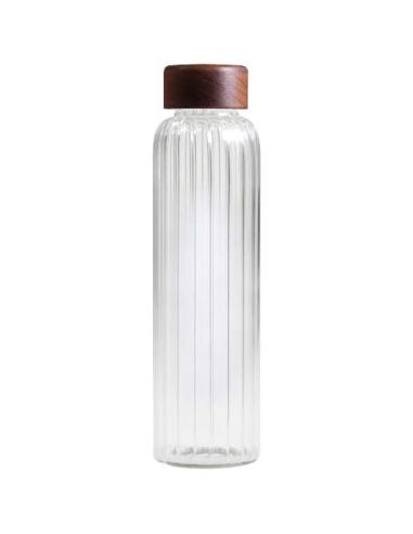Botella de agua Citizen Green Purflow de 500 ml de vidrio de borosilicato N10750ZP1