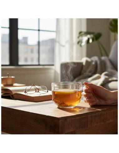 Taza de cristal Citizen Green Breakfast de 700 ml N10950ZP1