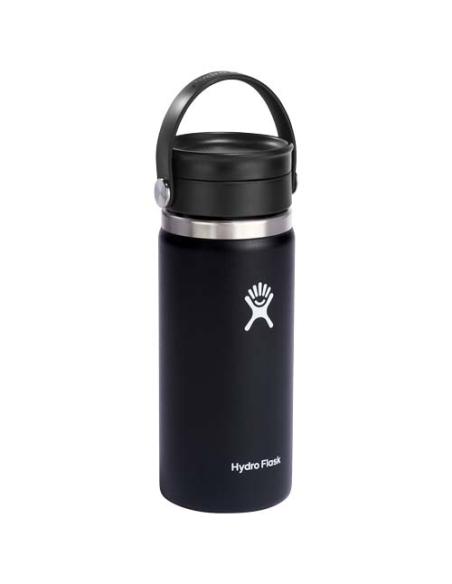 Vaso térmico de acero inoxidable Hydro Flask de boca ancha, 473 ml, con tapa Flex Sip™ N09889001
