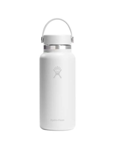 Botella de agua térmica de acero inoxidable Hydro Flask de boca ancha, 946 ml N10199001