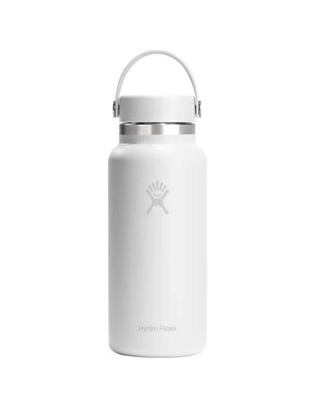 Botella de agua térmica de acero inoxidable Hydro Flask de boca ancha, 946 ml N10199001