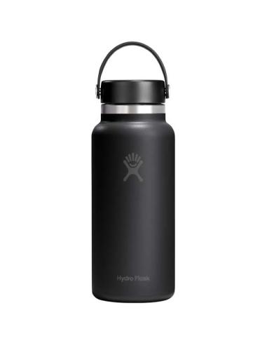 Botella de agua térmica de acero inoxidable Hydro Flask de boca ancha, 946 ml N09199001