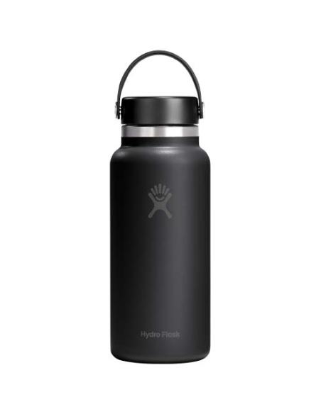Botella de agua térmica de acero inoxidable Hydro Flask de boca ancha, 946 ml N09199001