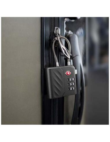 Candado de combinación Xtorm Lock Tag TSA con localizador N09316421