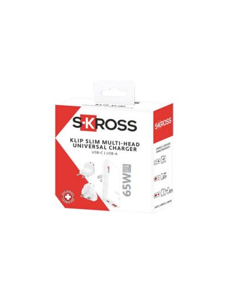 Cargador SKROSS® Klip Slim de 65 W con varias puntas N10816421