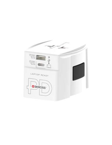 Adaptador universal SKROSS® MUV AC65PD con cable USB-C N10026421
