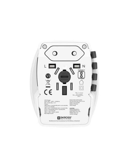 Adaptador universal SKROSS® MUV AC65PD con cable USB-C N10026421