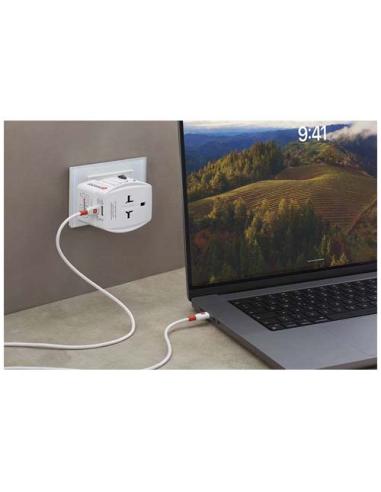Adaptador universal SKROSS® MUV AC65PD con cable USB-C N10026421