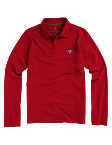 Polo de manga larga para hombre de 180 g/m² Calgary N05268083