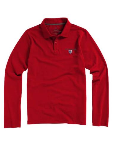 Polo de manga larga para hombre de 180 g/m² Calgary N05268083