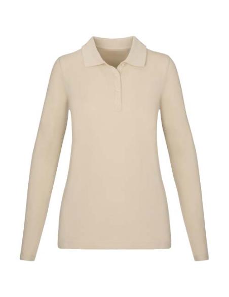 Polo de manga larga para mujer de 180 g/m² Calgary N16078083