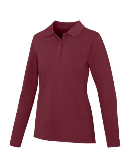 Polo de manga larga para mujer de 180 g/m² Calgary N02278083