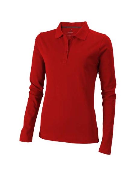 Polo de manga larga para mujer de 180 g/m² Calgary N05278083
