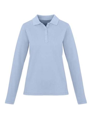 Polo de manga larga para mujer de 180 g/m² Calgary N00578083