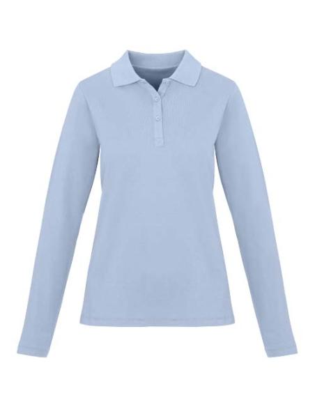 Polo de manga larga para mujer de 180 g/m² Calgary N00578083