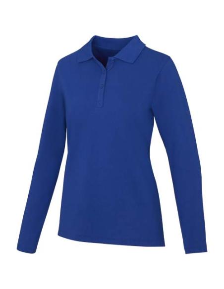 Polo de manga larga para mujer de 180 g/m² Calgary N02578083