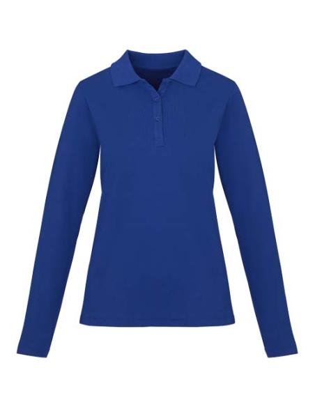 Polo de manga larga para mujer de 180 g/m² Calgary N02578083