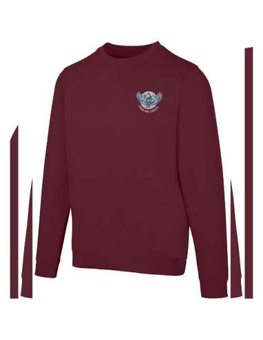 Jersey de cuello redondo de material reciclado orgánico con certificado OCS unisex de 280 g/m² Jasper N02216593