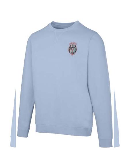 Jersey de cuello redondo de material reciclado orgánico con certificado OCS unisex de 280 g/m² Jasper N00516593