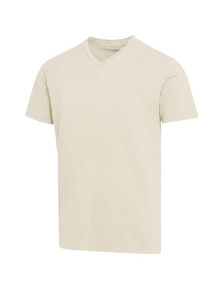 Camiseta orgánica unisex con certificado OCS de manga corta y cuello de pico de 200 g/m² Balfour N16056693