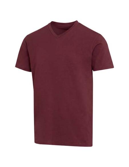 Camiseta orgánica unisex con certificado OCS de manga corta y cuello de pico de 200 g/m² Balfour N02256693