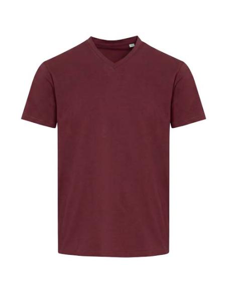 Camiseta orgánica unisex con certificado OCS de manga corta y cuello de pico de 200 g/m² Balfour N02256693