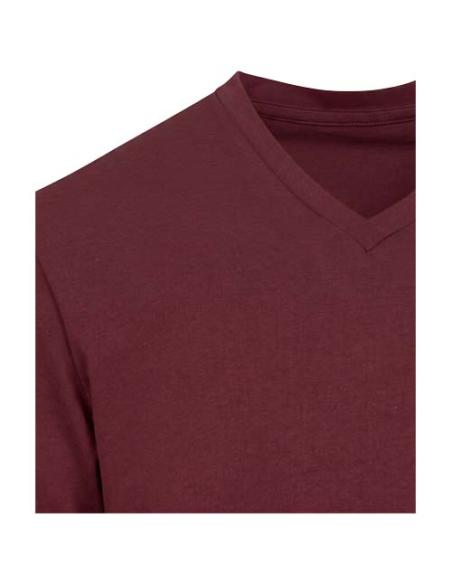 Camiseta orgánica unisex con certificado OCS de manga corta y cuello de pico de 200 g/m² Balfour N02256693