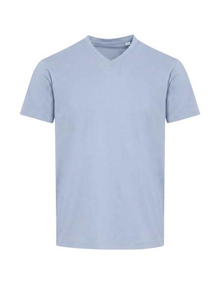 Camiseta orgánica unisex con certificado OCS de manga corta y cuello de pico de 200 g/m² Balfour N00556693