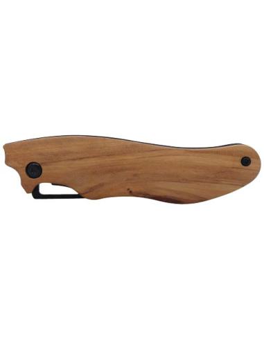 Cuchillo plegable de madera de olivo T33 de SCX.design N17442XP1