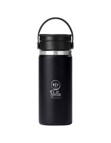 Vaso térmico de acero inoxidable Hydro Flask de boca ancha, 473 ml, con tapa Flex Sip™ N09889001
